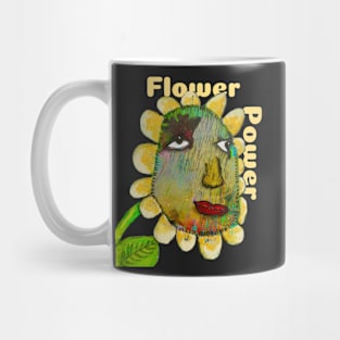 Flower Power - Words are powerful! Mug